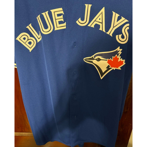 Toronto Blue Jays Majestic Jersey Men's XXL Blue Alternate - Picture 5 of 9